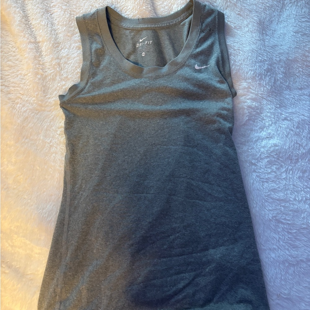 Nike Women's Grey Tank Top
